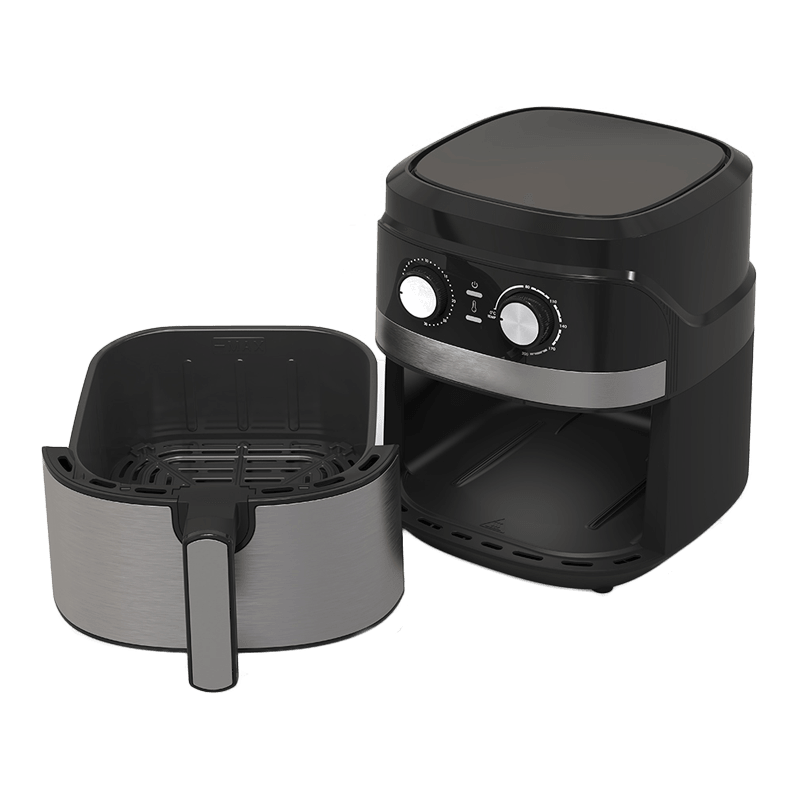 손잡이 제어 온도 및 타이머, 손잡이 제어 온도 타이머 제어 에어 프라이어를보다 효율적으로 만드는 방법?
