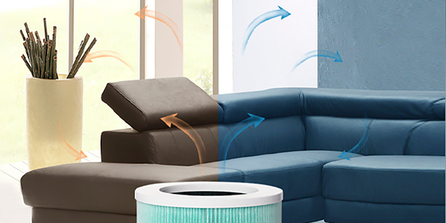 실내 공기 청정기 필터 PM2.5 미립자