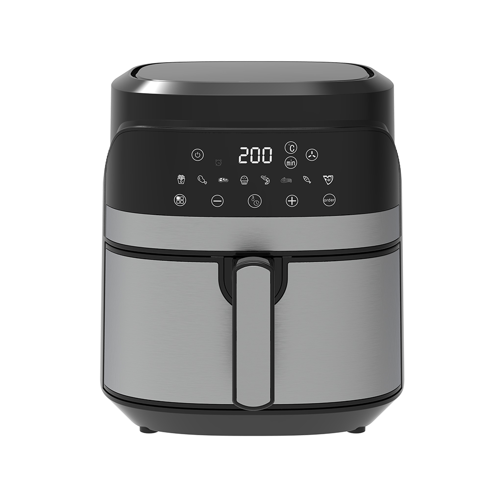 5.5L 터치 패널 디지털 온도 타이머 제어 에어 프라이어 YYZG-550AS